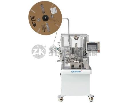 半自動(dòng)剝皮穿防水栓端子機(jī)