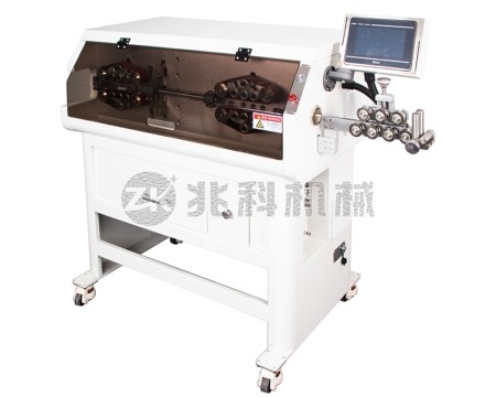 70平皮帶送線大平方裁線剝皮機(jī)